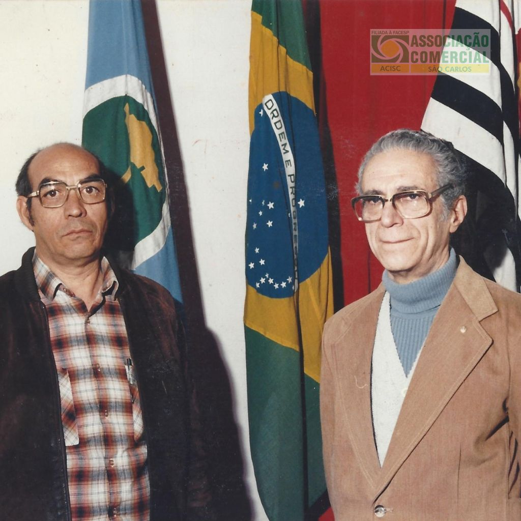 Comerciante e Homenageado do Ano ACISC de 1985